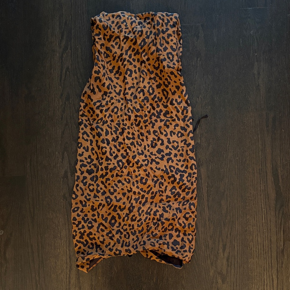 DVF Leopard Print Dress